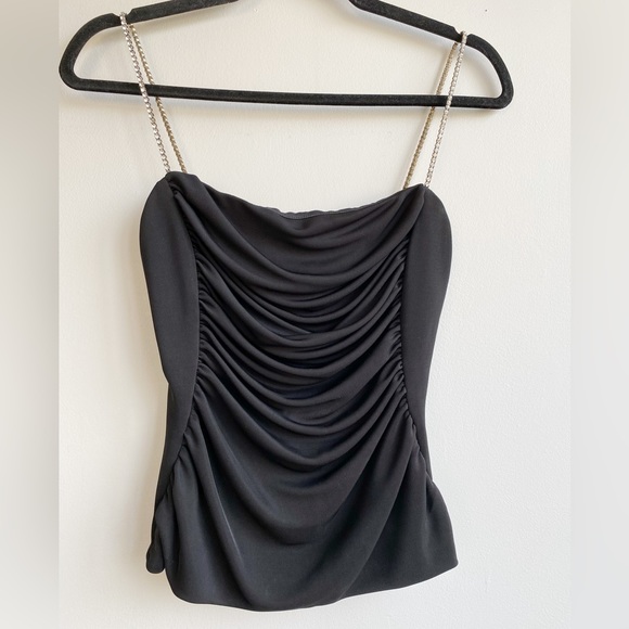 CLEARANCE✨ Vintage Y2K Style JS Collections Rhinestone Strap Tank Top - Picture 1 of 9